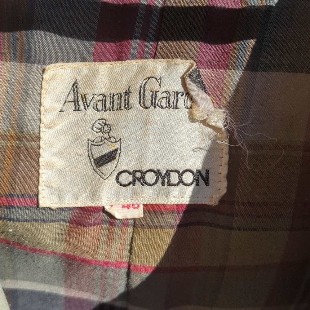 Vintage Men's Trench Coat - Picture 3 of 5